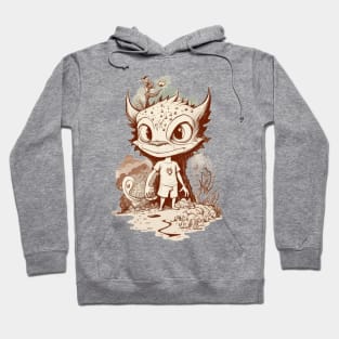 Mystical fantasy character. Hoodie